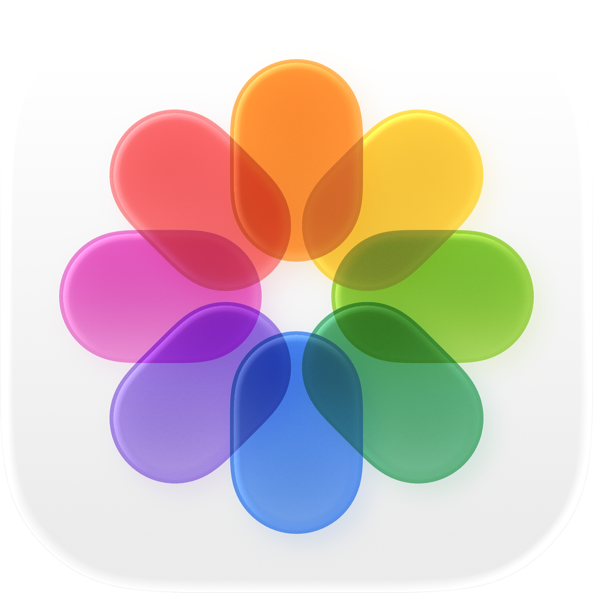 Photos app icon in original flat design